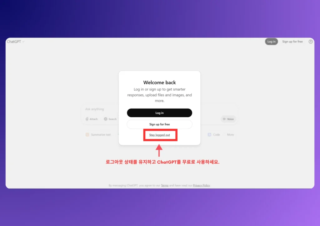 ChatGPT 즉시 사용